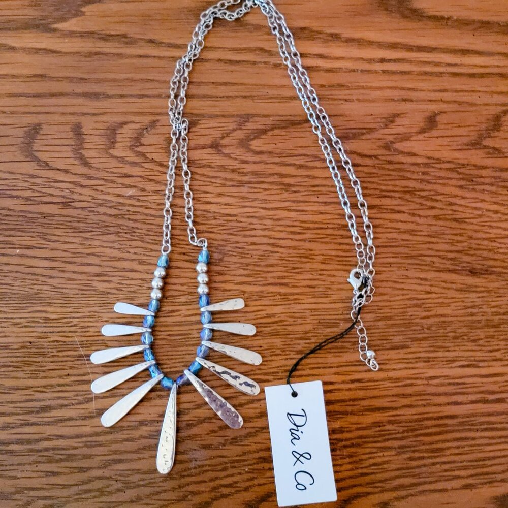 Dia 18" Fashion Necklace NWT